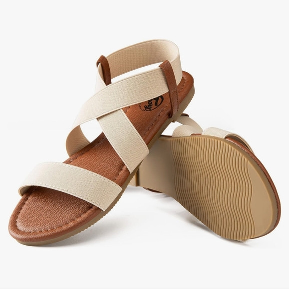 Trary Womens Sandals, Sandals for Women Dressy Summer, Flat Sandals - Picture 2 of 12